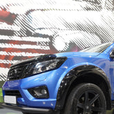 Nissan Navara Np300 2015 On Stx Head Light Guards - Gloss Black - Pair